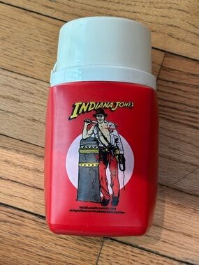 1985 Indiana Jones Temple of Doom Thermos Company thermos